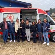 SAMU INAUGURA NOVAS BASES E ENTREGA AMBULÂNCIAS EM GRAVATAL E VARGEM