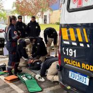 SAMU SC  realiza curso de atendimento pré-hospitalar e qualifica PRFs de todo o país