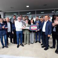 Governador Jorginho Mello entrega motolâncias, equipamentos e uniformes para o Samu