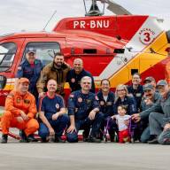 Serviço Aeromédico do SAMU em Blumenau completa 10 anos salvando vidas pelos céus de Santa Catarina