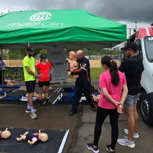 Saúde promoveu ação para ensinar Reanimação Cardiopulmonar em Blumenau