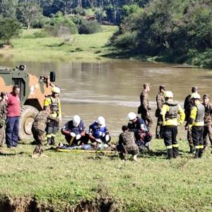 SAMU SC participa do simulado de Ajuda Humanitária em São João Batista